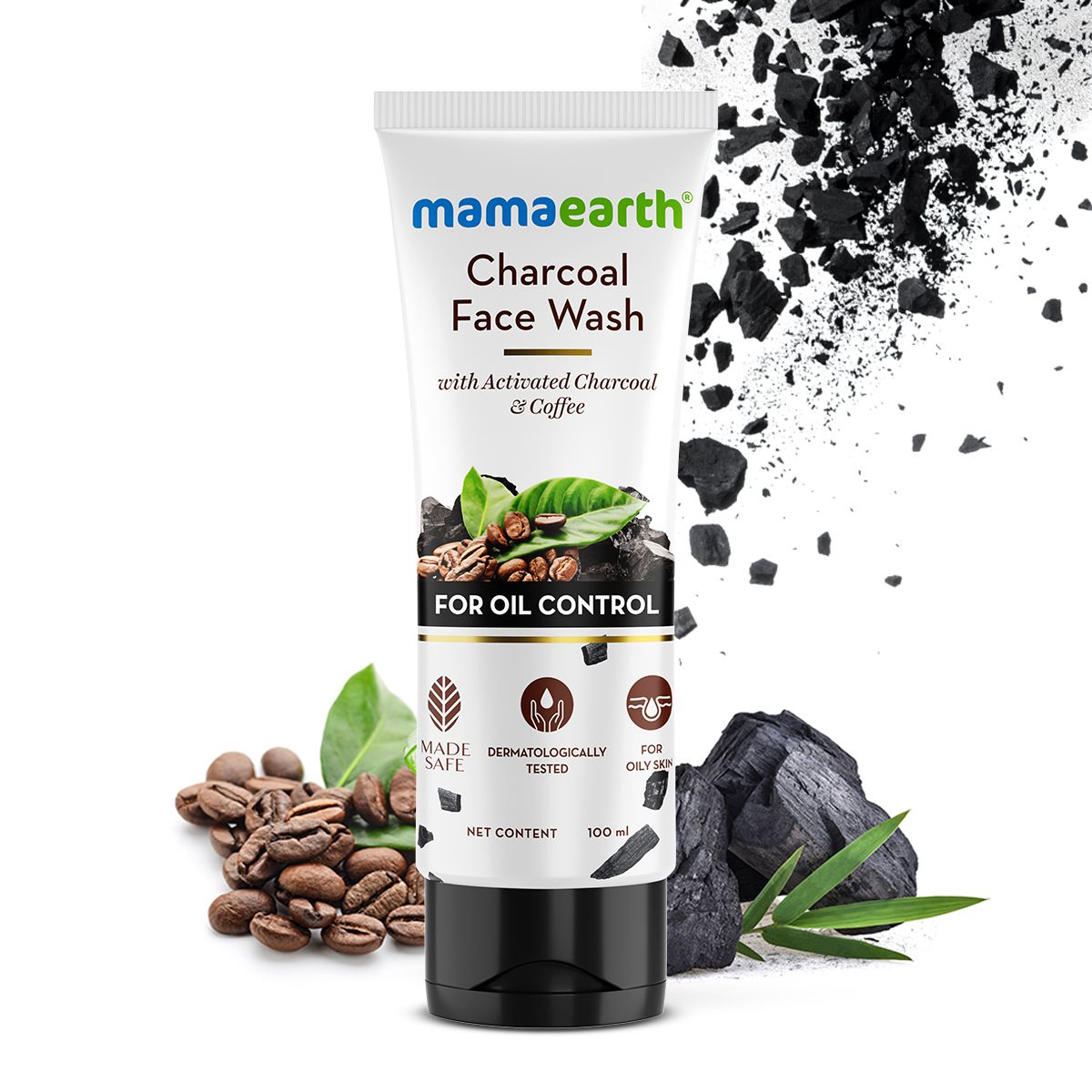 Mamaearth Activated Charcoal Face Wash for Oily Skin ml Main